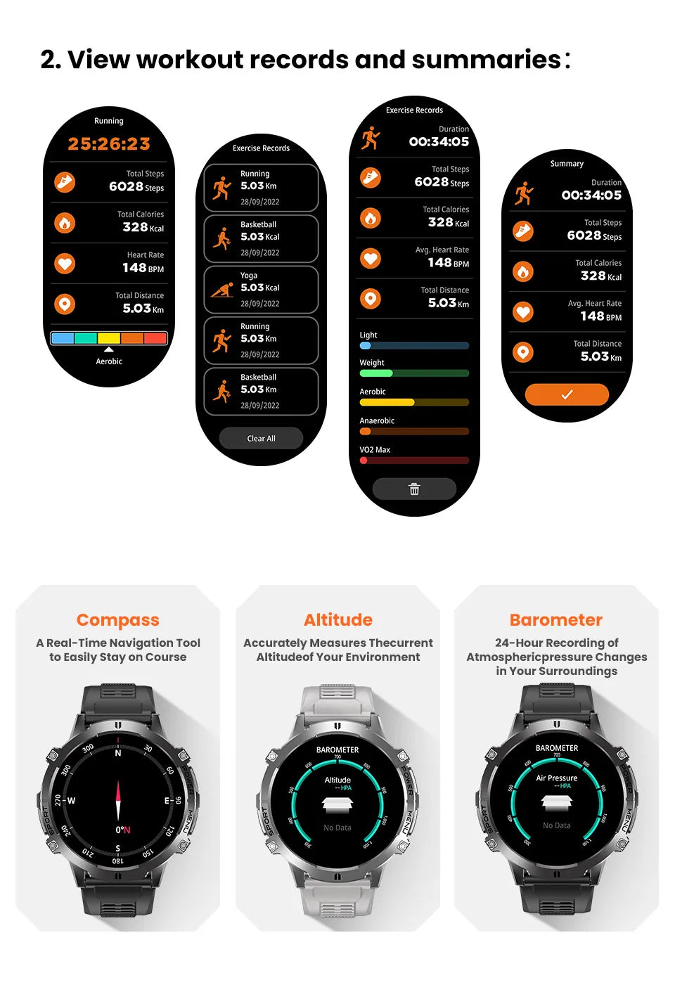 2026 New Military TANK X3 Smartwatch für Herren, 1000mAh Akku, 10ATM wasserdicht zum Schwimmen, GPS-Route, 1.75" AMOLED HD, Anrufe, Sport-Smartwatch