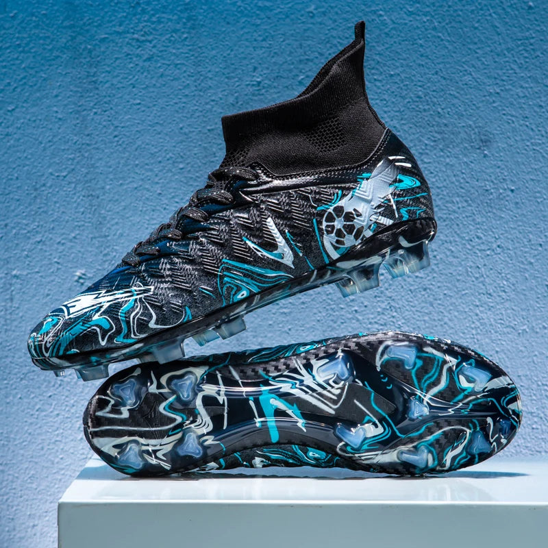 New Men's Professional Soccer Shoes Non-slip Football Boots Unisex Breathable Futsal Sports New Cleats Drop Shipping Ultralight