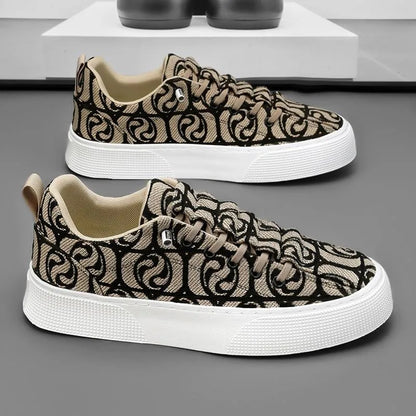 Designer black sneakers for men, running and walking shoes, frenulum-free canvas summer shoes, 2024 trend, men's luxury sneakers