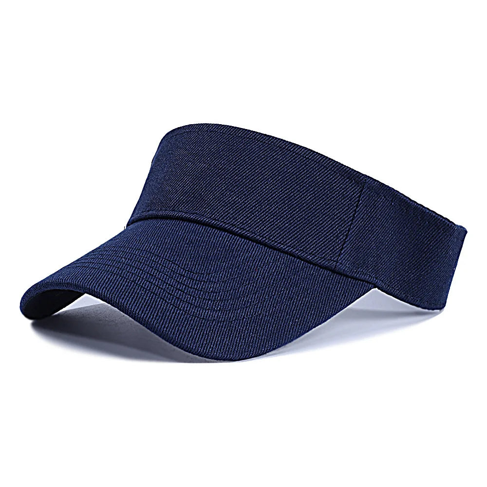 1pc Structured Brim Quick-Dry Sun Visor Hat for Women,Lightweight Sun Protection Sports Visor for Running Golf Tennis Pickleball