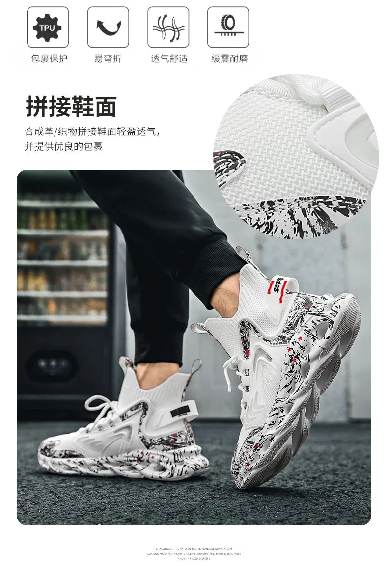 men shoes Sneakers Male tenis Luxury shoes Mens casual Shoes Trainer Race Breathable Shoes fashion loafers running Shoes for men
