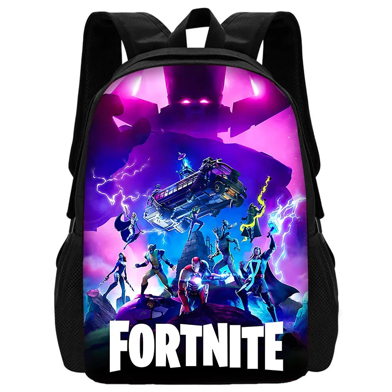 Hot Game Design Fortnite Kid Backpacks Boys and Girls Student Birthday Gift Child School Bags Unisex Camping Durable Rucksack
