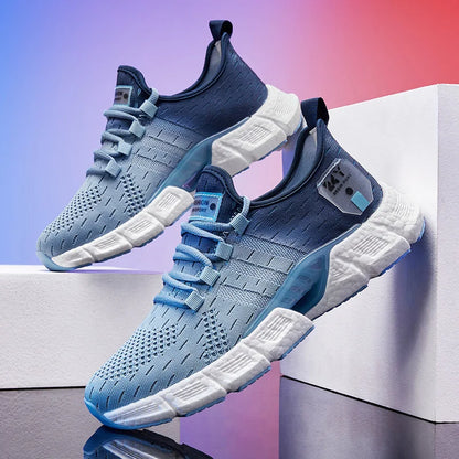 New Fashion Running Sport Shoes Men Sneakers Lightweight Breathable Mesh Comfortable Men's Casual Shoes Outdoor Jogging Zapatos