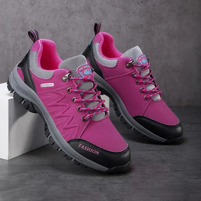 Women’s Hiking Shoes Outdoor Sneakers Non-Slip Walking Shoes Comfortable Footwear Climbing Jogging Boots Sports Shoes for Women