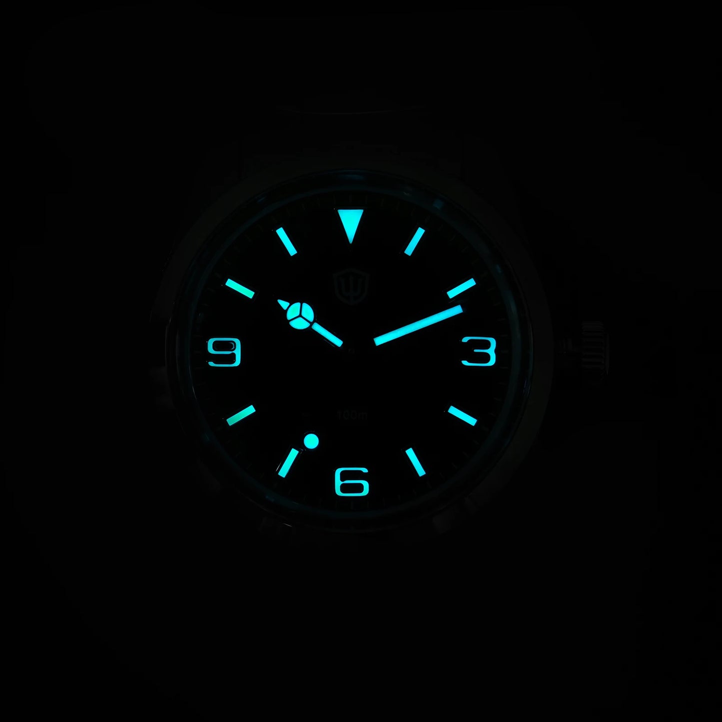 Watchdives WD1016 V3 37mm Uhr mit VH31 Sweep-Uhrwerk, Edelstahlgehäuse, luxuriösem Saphirglas, 100m wasserdicht, Herrenuhr mit Box, ideales Geschenk