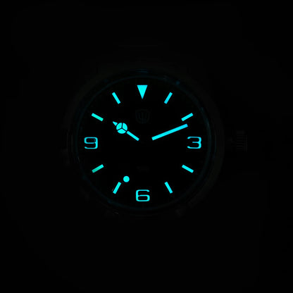 Watchdives WD1016 V3 37mm Uhr mit VH31 Sweep-Uhrwerk, Edelstahlgehäuse, luxuriösem Saphirglas, 100m wasserdicht, Herrenuhr mit Box, ideales Geschenk