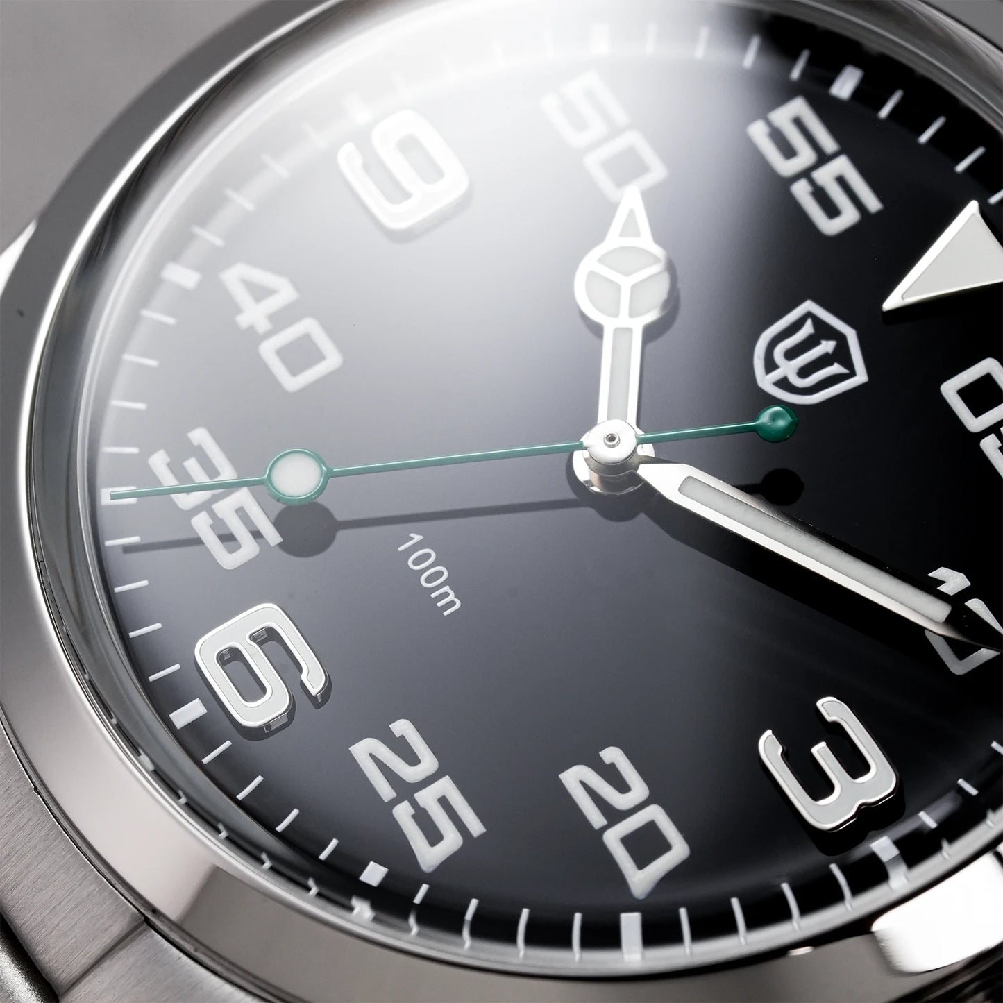 Watchdives WD1016 V3 37mm Uhr mit VH31 Sweep-Uhrwerk, Edelstahlgehäuse, luxuriösem Saphirglas, 100m wasserdicht, Herrenuhr mit Box, ideales Geschenk