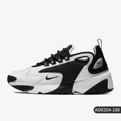 Offizielle originale Nike ZOOM 2K Damen-Trainingsschuhe, bequem und strapazierfähig, AO0354-100