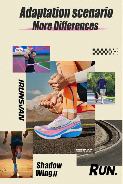 2025 Carbon-Platten-Marathonlaufschuhe Professional Test; stabile Unterstützung, ultraleichte Bounce-Schuhe Unisex 088