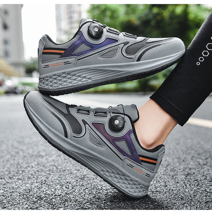 MTB Cycling Shoes Men 2024 Flat Bottom Dirt Bike Race Mountain Footwear Bicycle Indoor Cleats Lock Cleat Trekking Cycling Sneakers
