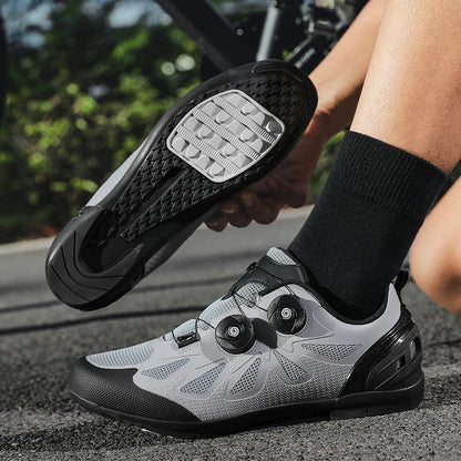 Men's Non-Locking Mountain Bike Shoes Without Cleats Road Bicycle RB Speed Non-Cleat Cycling Shoes Sneakers Flat Pedal MTB Women