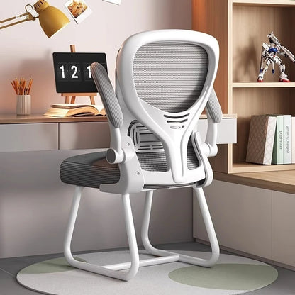 Computerstuhl, Rückenlehnenstuhl für zu Hause und längeres Sitzen, Schreibtischstuhl für Wohnheim, Lernen und Büro, E-Sport-Stuhl, ergonomischer Stuhl.