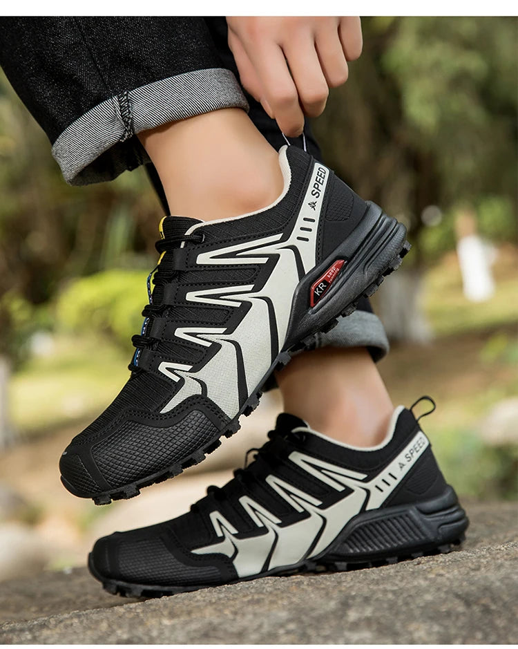 Men's Hiking Shoes Waterproof Non-slip Hiking Sports Shoes Camping Training Hunting Tactical Shoes Men's Cycling Shoes