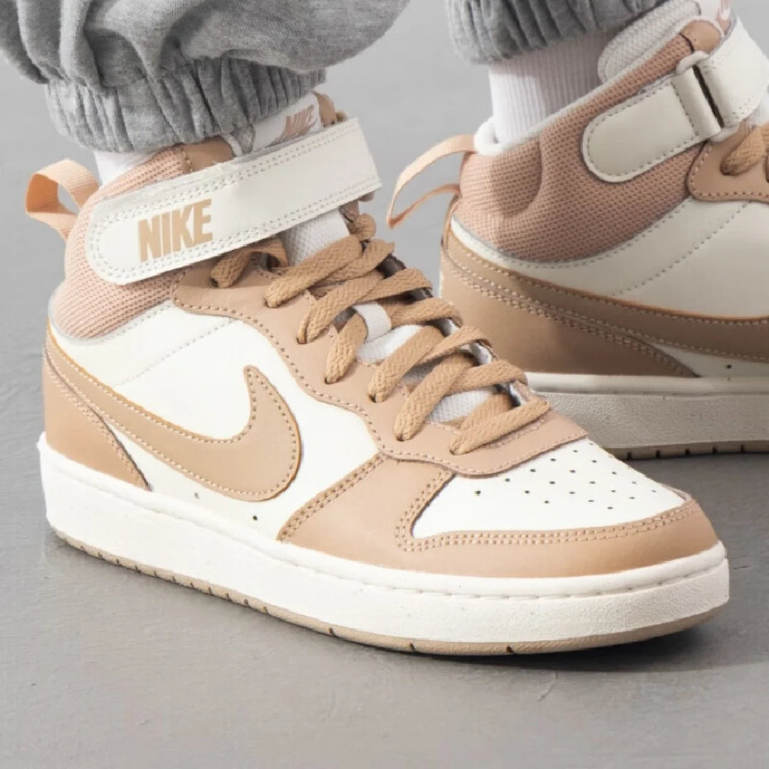 Nike/Nike Women's New Shoes Court Borough Fashionable Sports and Leisure Sneakers Cd7782-125