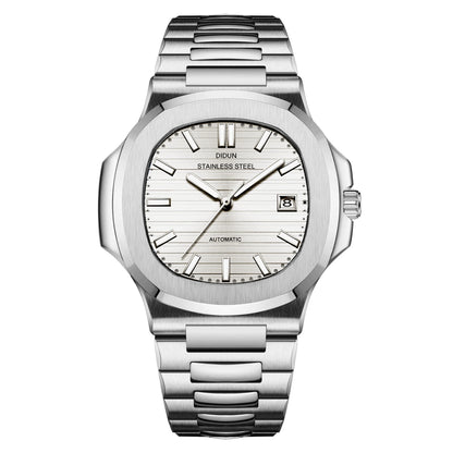 DIUDN DESIGN Men Luxury Watches Top Brand JAPAN Quartz Wristwatch Sport Business Stainless Steel Waterproof CLOCK reloj hombre