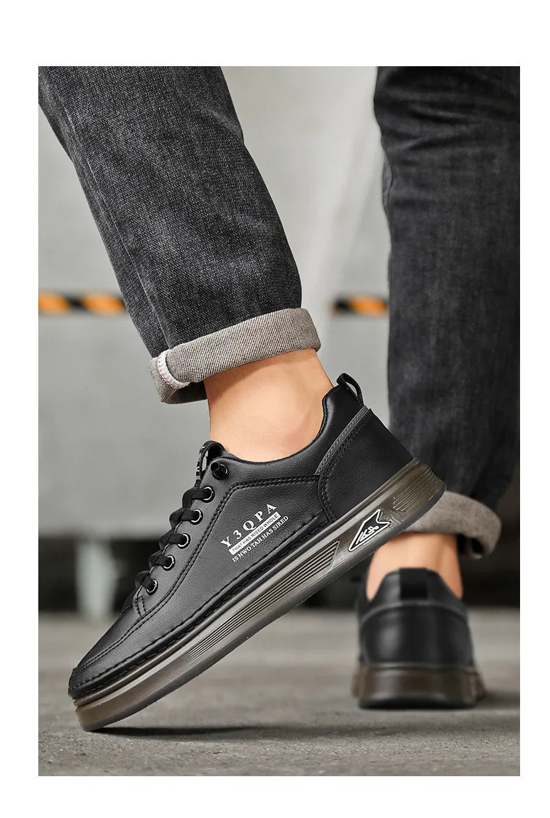 Mocassini da guida estivi da uomo, casual e alla moda, slip-on sportivi, versatili, comodi, traspiranti e resistenti all’usura in pelle -..