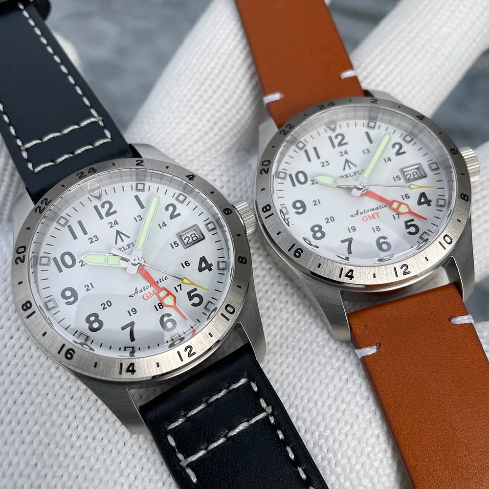 STEELFLIER Official SF792 GMT Mechanical Wristwatch NH34 Movement Super BGW9 C3 Luminous 200M Waterproof Men's Luxury Dive Watch