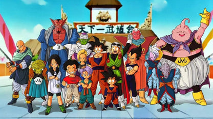 2026 Trendige Herren-Sommer-Sweatpants mit japanischem Anime-Dragon Ball Z Majin Buu-Grafik, Harajuku Y2K Streetwear Outdoor-Leggings