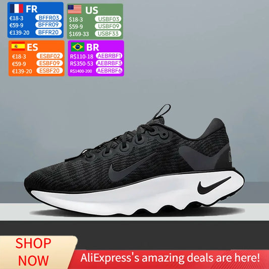 Nike Motiva Men's Running Shoes - Stable Cushioned Design for Neutral Runners & Daily Wear - DV1237-001