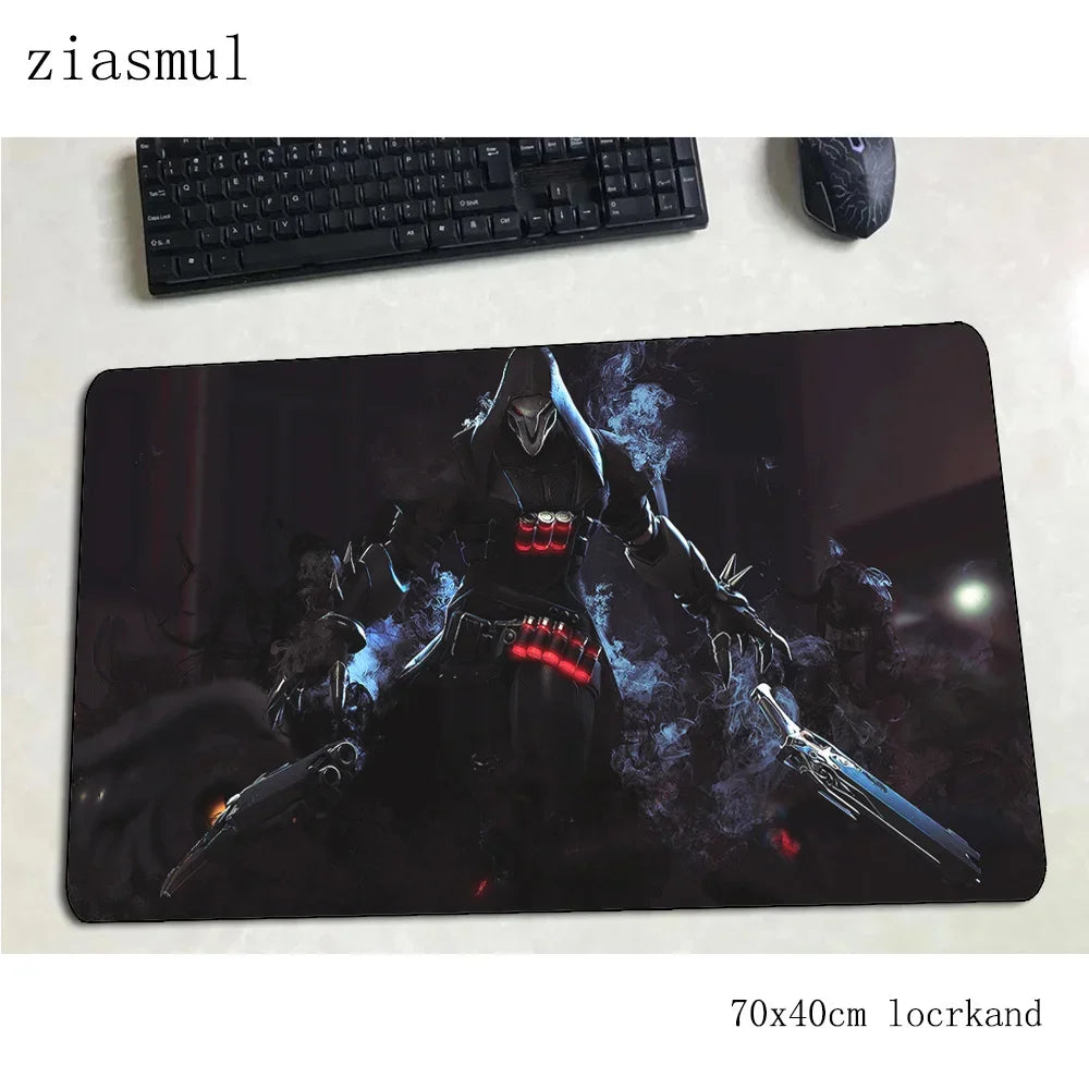 Геймърски пад за мишка Overwatch 700x400x3mm, цветна подложка за бюро за лаптоп, гейминг mousepad, коледен подарък, padmouse за PC геймъри, gamepad мат