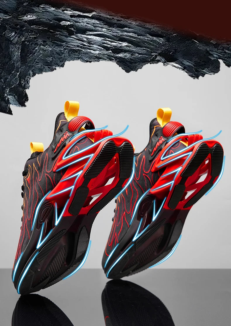 Men's Sneakers Luxury Tennis Casual Trainer Race Breathable Fashion Loafers Running Shoes for Men