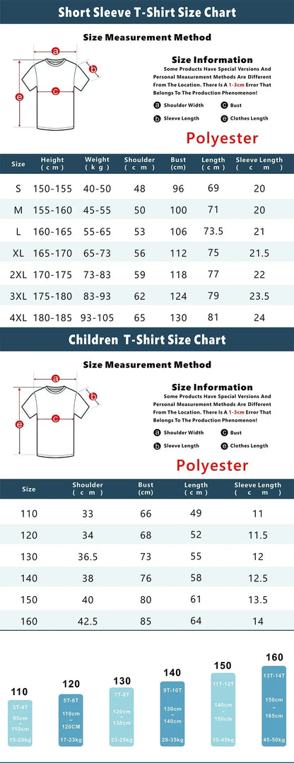 2026 Summer Dragon Ball T-shirt Men's Breathable 3D Printed Casual Family Unisex Kids Sports Football Training Jersey