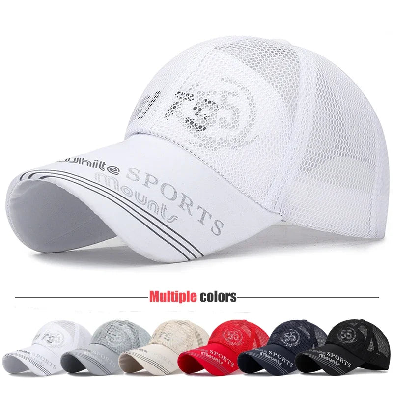 Fashion Accessories Print Pattern Breathable Brim Baseball Cap Unisex Outdoor Travel Casual Sport Adjustable Snapback Hat