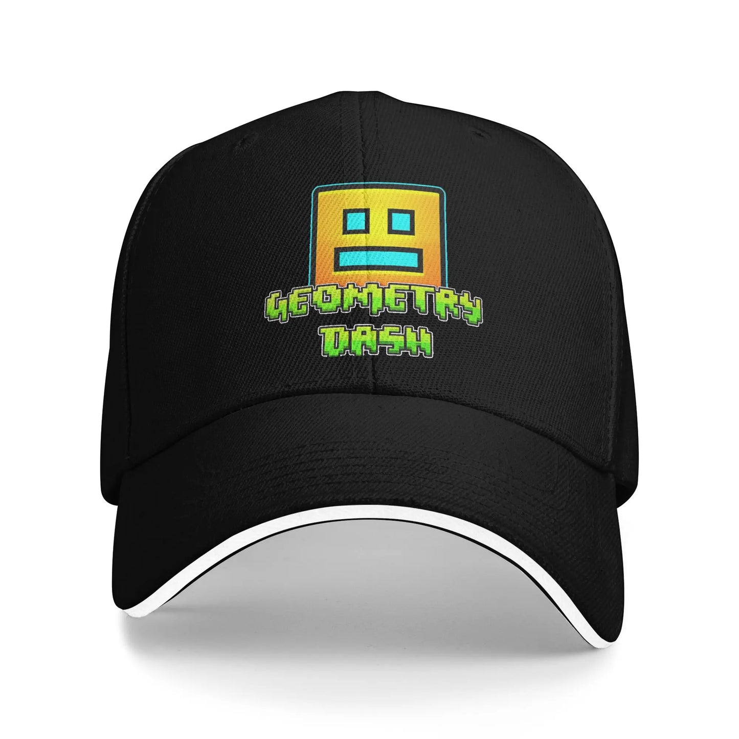 Geometry Cube Gaming Dash Baseball Cap Hip Hop  Sandwich Hats Unisex Adjustable Dad Hat Sport