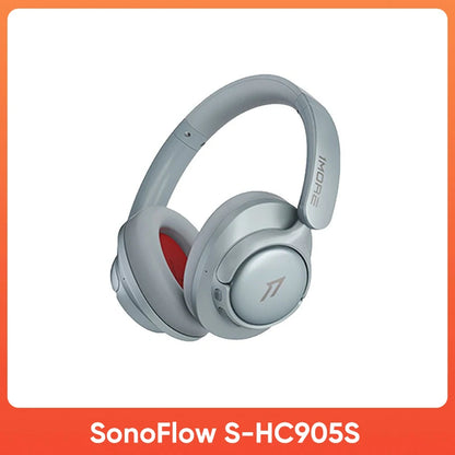 1MORE SonoFlow S Active Noise Canceling Wireless Headphones 42dB ANC Bluetooth Headsets Hi-Res Audio 90H Playtime