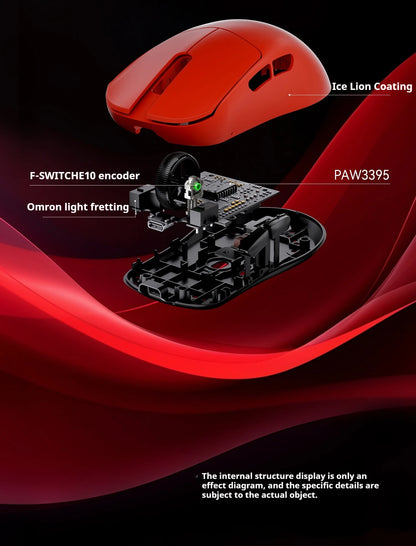 FGG Madlions Mad G Pro Max ultraleichte kabellose Maus Original 8K HZ Dual-Mode mit niedriger Latenz PAW3395 Gamer-Zubehör Geschenke