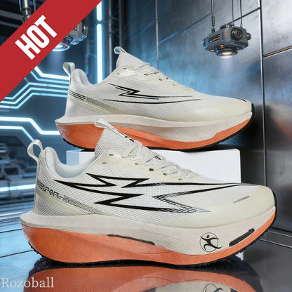 2026 New Men's Sports Running Shoes, Marathon-Ready, Breathable, Lightweight, Comfortable Women's Athletic Sneakers, Jogging Tennis Air Cushion