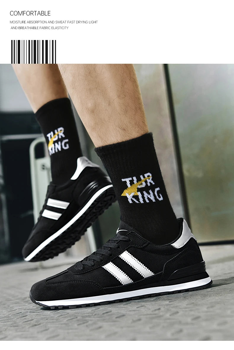 Scarpe da uomo di tendenza Forrest Gump, versatili scarpe sportive e casual da uomo per lo street fashion