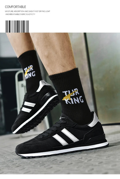 Scarpe da uomo di tendenza Forrest Gump, versatili scarpe sportive e casual da uomo per lo street fashion