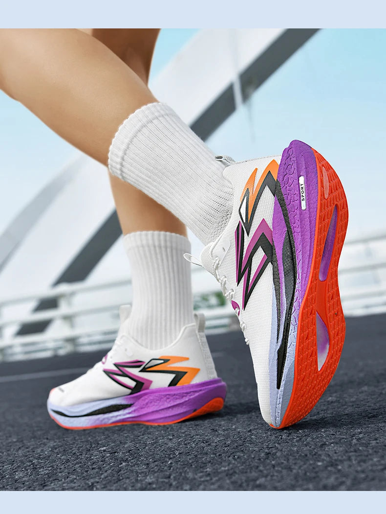 2026 New Men's Sports Running Shoes, Marathon-Ready, Breathable, Lightweight, Comfortable Women's Athletic Sneakers, Jogging Tennis Air Cushion