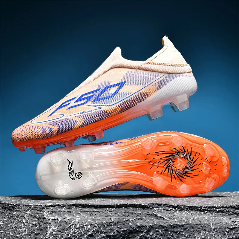 New Men’s Football Boots High-Quality Soccer Shoes Sneakers Match Indoor Non-Slip Grass Cleats High-Top Futsal Hot-Selling Outdoor