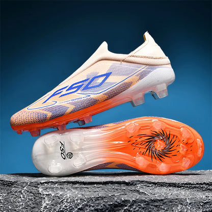 New Men’s Football Boots High-Quality Soccer Shoes Sneakers Match Indoor Non-Slip Grass Cleats High-Top Futsal Hot-Selling Outdoor