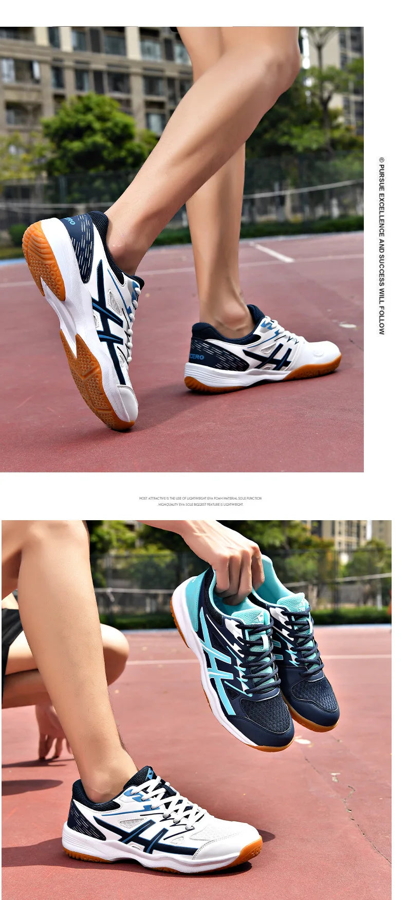TaoBo New High-Quality Men's Badminton Shoes Size 36-45, Tennis Shoes, Outdoor Sports Pro Handball Sneakers for Men and Women