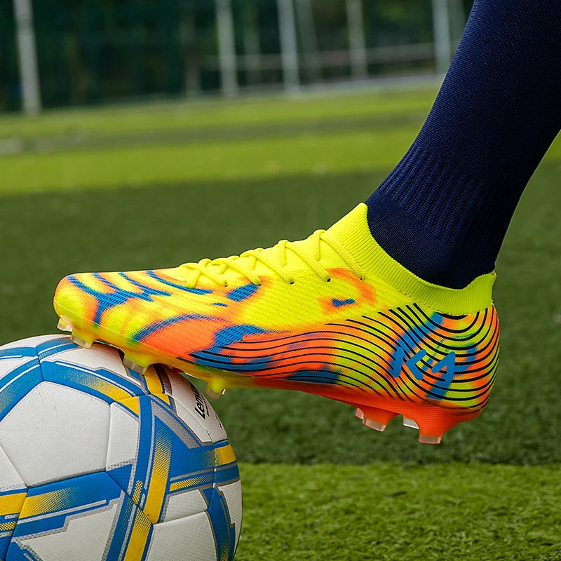 Professionelle Fußballschuhe für Herren, strapazierfähig und bequem, Trainings-Fußballschuhe für Männer, ultraleichte Premium-Fußballschuhe für Spiele