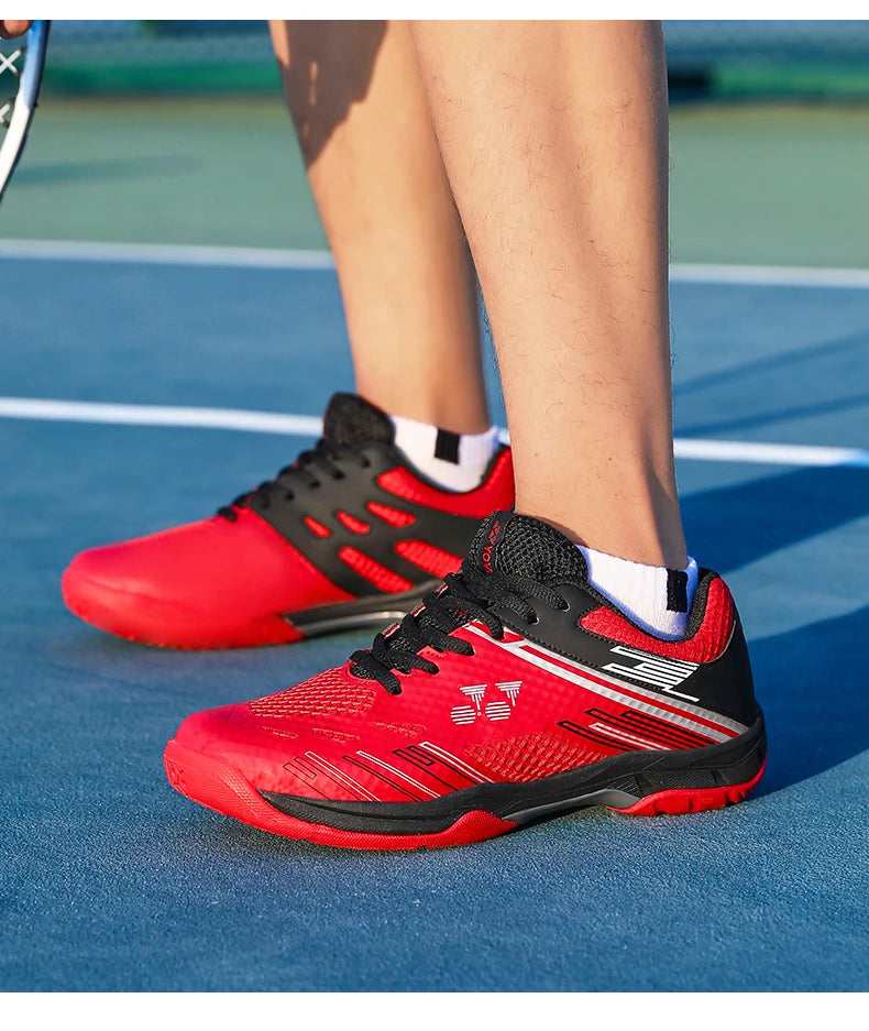 New Professional Badminton Shoes Sneakers Men's Breathable Anti-slip Tennis Sport Shoes for Men Women Training Sneakers