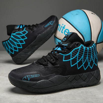 Youth Basketball Shoes for Actual Combat, Outdoor Comfortable Cushioning, Wear-Resistant, Fashionable, Breathable, High Quality