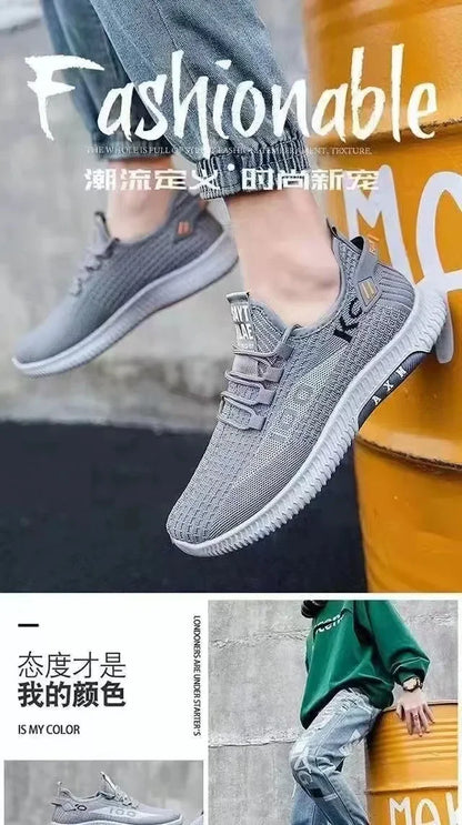 2026 Soft-Soled Spring and Autumn Old Cloth Shoes Breathable Mesh Shoes Non-Slip Wear-Resistant Casual Low-Top Work Shoes