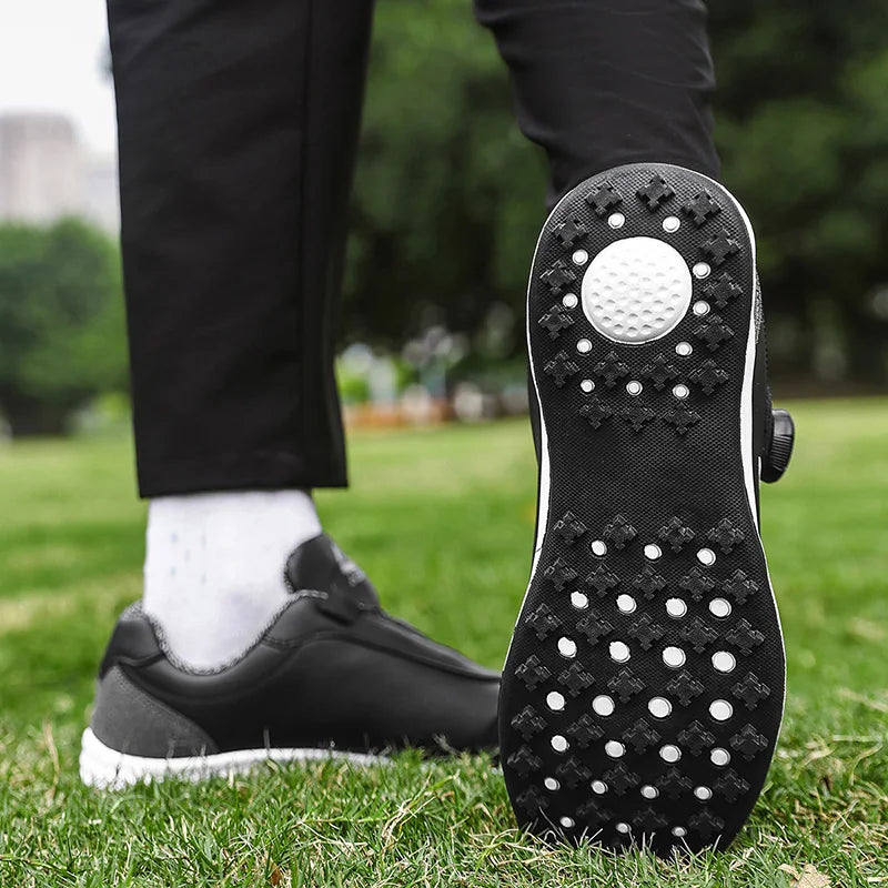 Outdoor Golf Shoes, Fashionable New Style Men's and Women's Comfortable Anti-Slip Design Hiking Shoes, Casual Travel Shoes 9