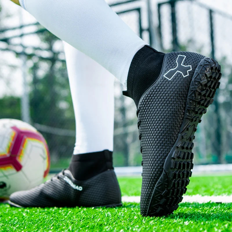 Men's Quality Soccer Shoes Durable Boys Football Boots Lightweight Children Football Shoes Futsal Training Sneakers Soccer Cleats