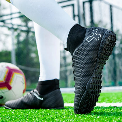Men's Quality Soccer Shoes Durable Boys Football Boots Lightweight Children Football Shoes Futsal Training Sneakers Soccer Cleats