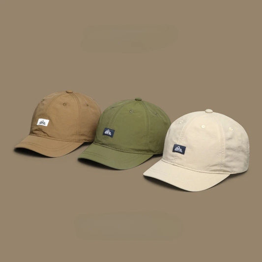 Summer Quick Dry Baseball Cap for Women Men Lightweight Waterproof Sports Hat Breathable Nylon Running Cap Adjustable Outdoor