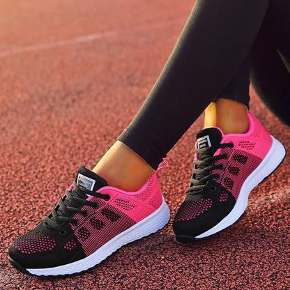 New Arrival Women Flats Footwear Lace-Up Flats Casual Sneakers Women's Soft Zapatos Mujer Plus Size