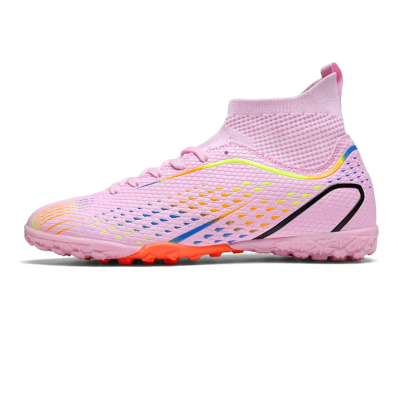 Men's Football Field Boots Ultralight Turf Indoor Society Training Soccer Shoes Cleats for Kids Sneakers TF/FG Football Shoes