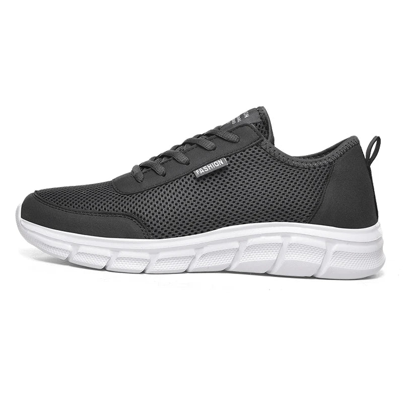 Men's Summer Sneakers Casual Running Shoes Breathable Walking Mesh Lightweight Sports Shoes Comfortable Fashion Shoes Zapatillas