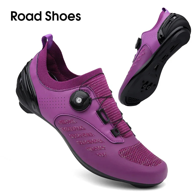 Professional Men Road Cycling Shoes Breathable Women MTB Bike Shoes Racing Speed Sneakers Mountain Bicycle Footwear for Shimano