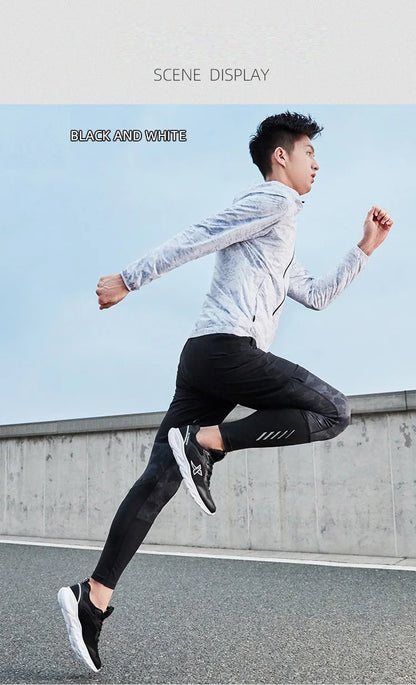 Xtep Running Shoes for Men 2020 Spring, Rebound Comfortable Sports Shoes, Durable, Stable, Breathable Sneakers 880119115036